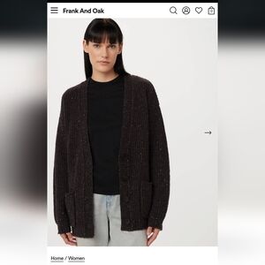 Frank and Oak Loose Comfort Cardigan